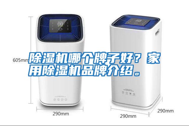 除濕機哪個牌子好？家用除濕機品牌介紹。