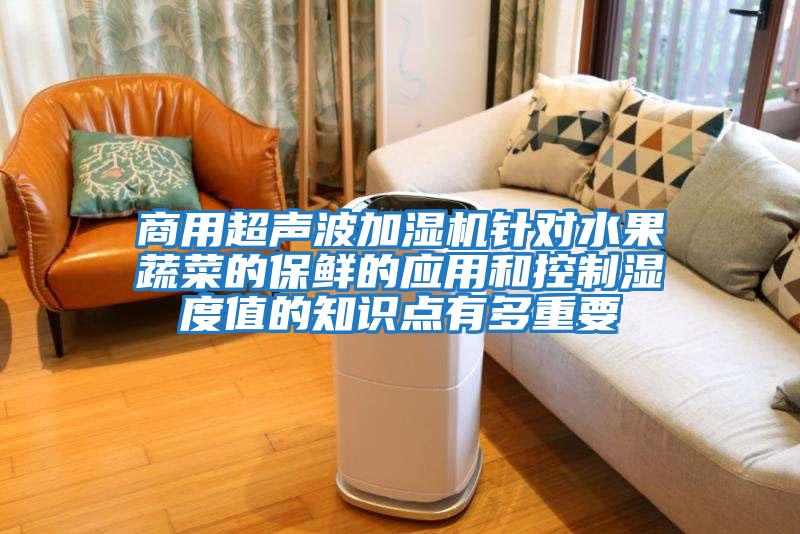 商用超聲波加濕機(jī)針對水果蔬菜的保鮮的應(yīng)用和控制濕度值的知識(shí)點(diǎn)有多重要