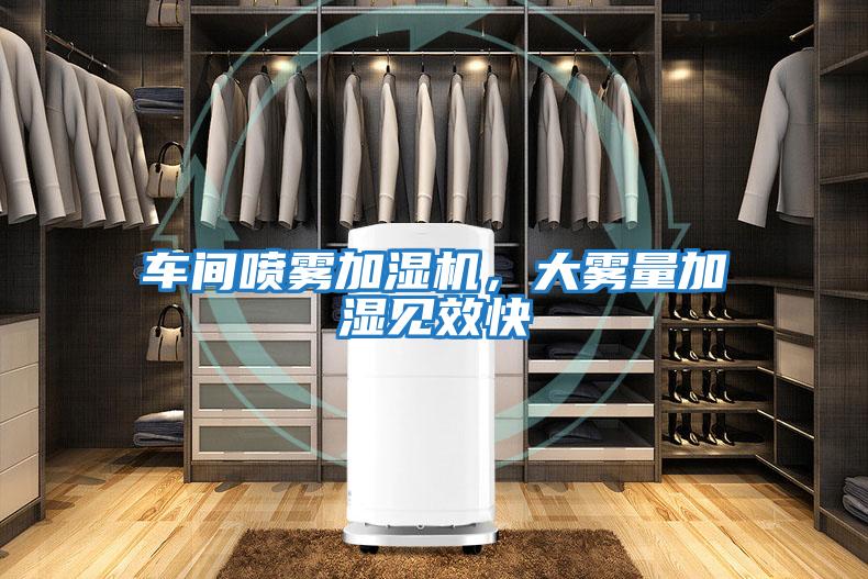 車(chē)間噴霧加濕機(jī),大霧量加濕見(jiàn)效快