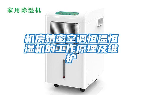 機房精密空調(diào)恒溫恒濕機的工作原理及維護