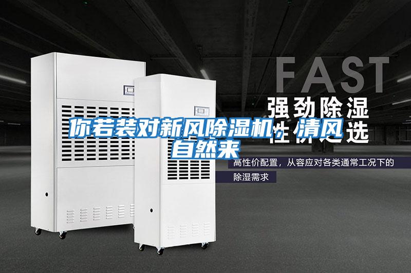 你若裝對(duì)新風(fēng)除濕機(jī)，清風(fēng)自然來(lái)