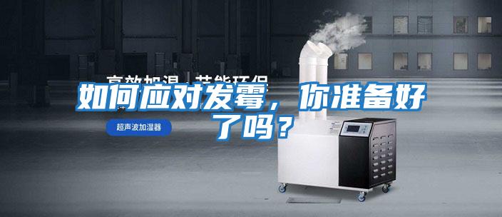 如何應對發霉,你準備好了嗎?