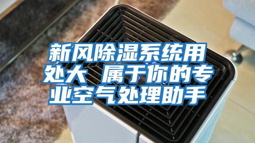 新風除濕系統(tǒng)用處大 屬于你的專業(yè)空氣處理助手