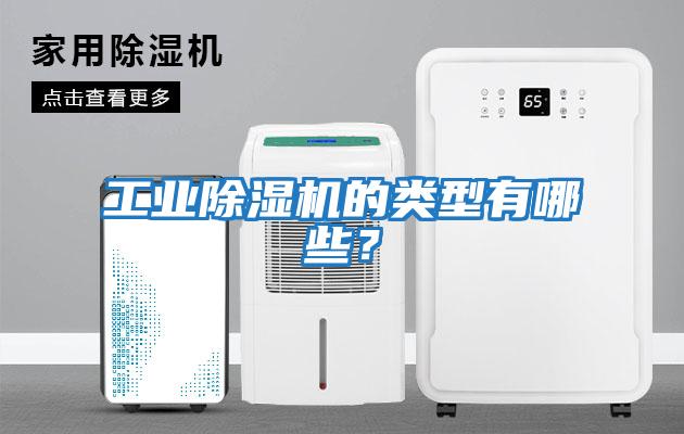 工業除濕機的類型有哪些?