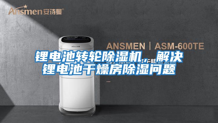 鋰電池轉輪除濕機，解決鋰電池干燥房除濕問題