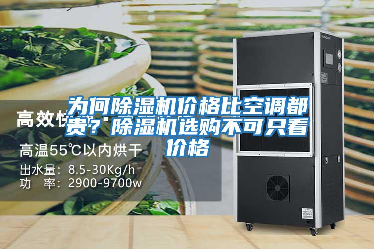 為何除濕機(jī)價格比空調(diào)都貴？除濕機(jī)選購不可只看價格