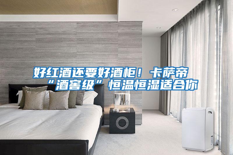 好紅酒還要好酒柜！卡薩帝“酒窖級”恒溫恒濕適合你