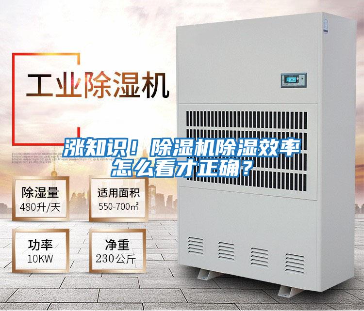 漲知識(shí)！除濕機(jī)除濕效率怎么看才正確？