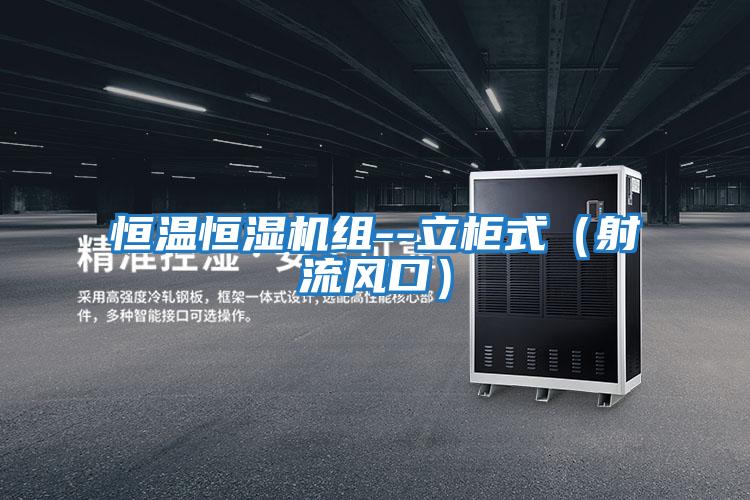 恒溫恒濕機組--立柜式(射流風口)
