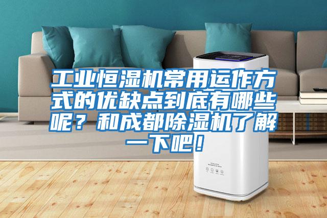 工業恒濕機常用運作方式的優缺點到底有哪些呢？和成都除濕機了解一下吧！