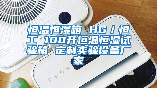 恒溫恒濕箱 HG/恒工 100升恒溫恒濕試驗箱 定制實驗設(shè)備廠家