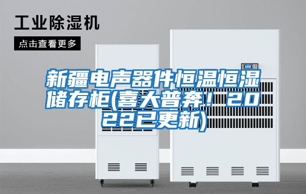 新疆電聲器件恒溫恒濕儲(chǔ)存柜(喜大普奔！2022已更新)