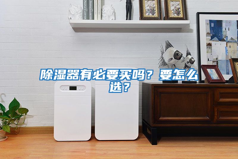 除濕器有必要買嗎？要怎么選？