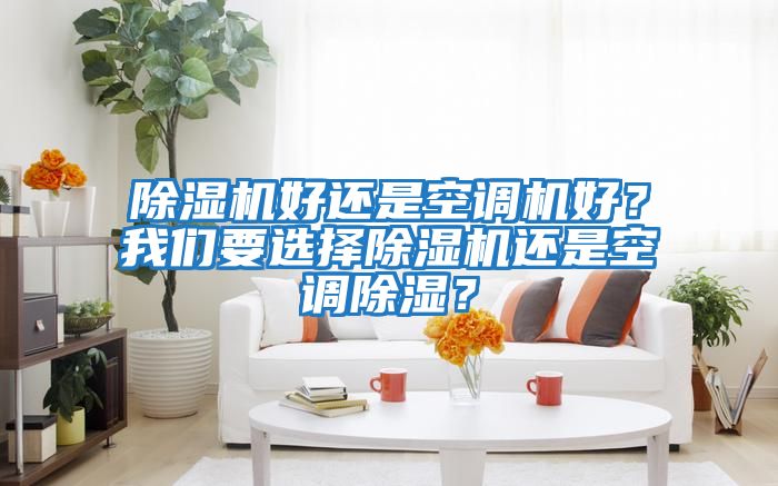 除濕機好還是空調機好?我們要選擇除濕機還是空調除濕?