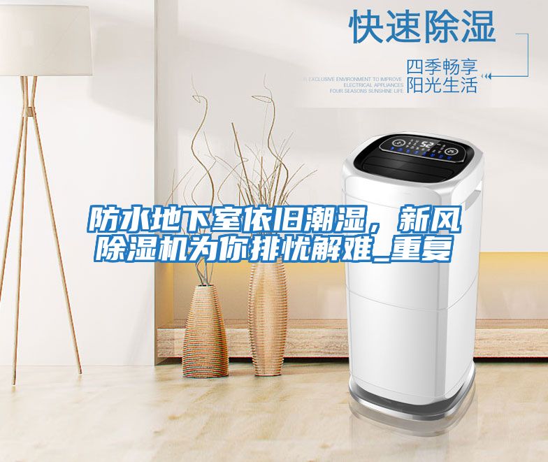 防水地下室依舊潮濕,新風(fēng)除濕機(jī)為你排憂(yōu)解難_重復(fù)