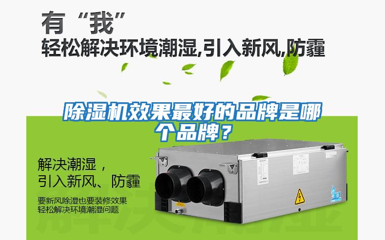 除濕機效果最好的品牌是哪個品牌?