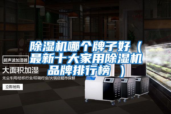 除濕機(jī)哪個(gè)牌子好(最新十大家用除濕機(jī)品牌排行榜 )