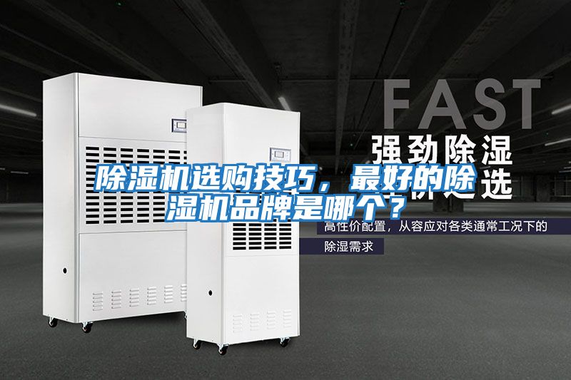除濕機選購技巧，最好的除濕機品牌是哪個？